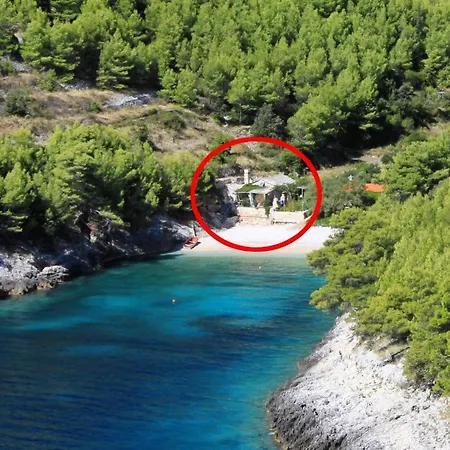 Secluded Fisherman's Cove Bratinja Luka, Korcula - 11653 Feriehus *