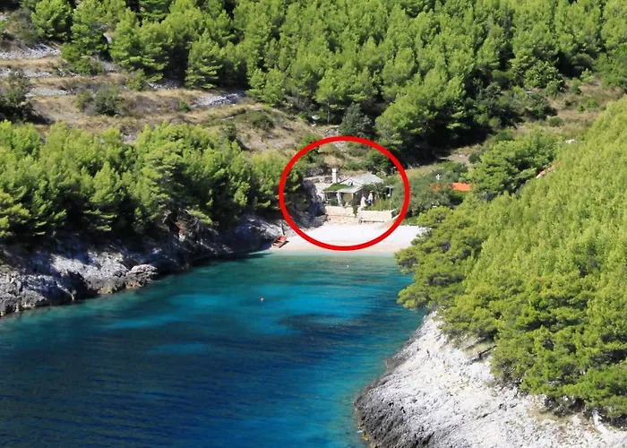 Secluded Fisherman's Cove Bratinja Luka, Korcula - 11653 Сasa de vacaciones *